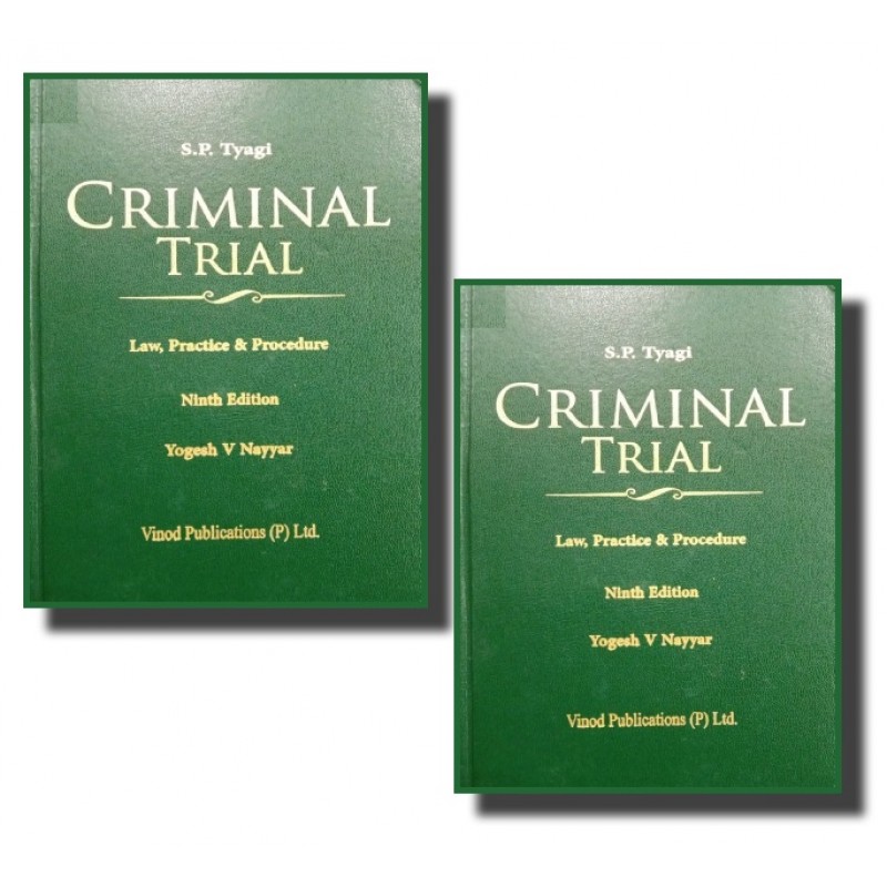 Criminal Trial (In 2 Vols.)